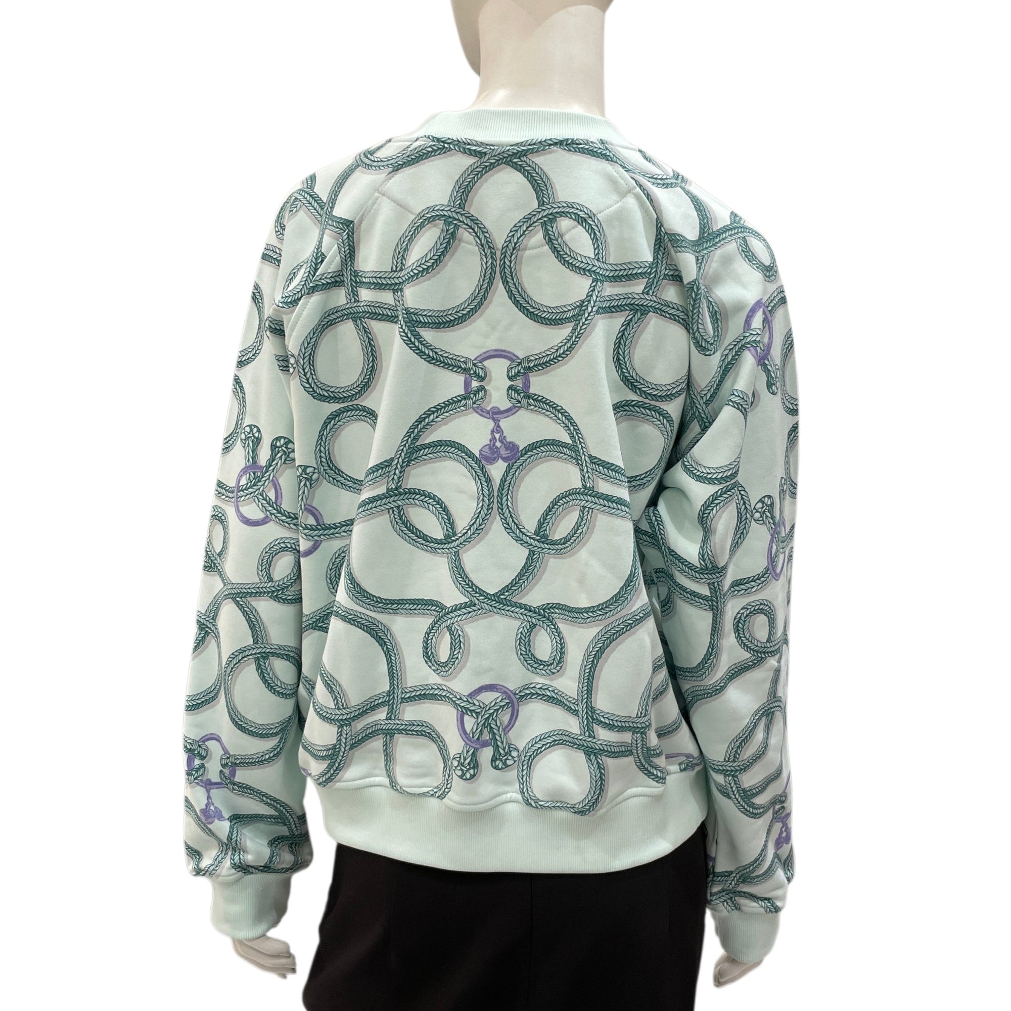 Palefroi Remix Sweatshirt 42 Light Green Ready-To-Wear in Cotton CL2602-19389 2