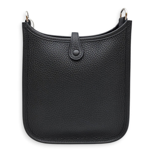 Evelyne Mini Black in Clemence Palladium hardware