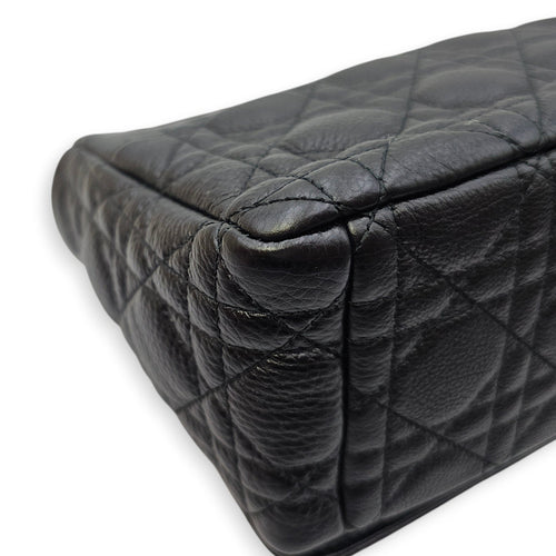 Caro Medium Black Shoulder Bag in Calfskin Gold hardware CL2602-19406 7