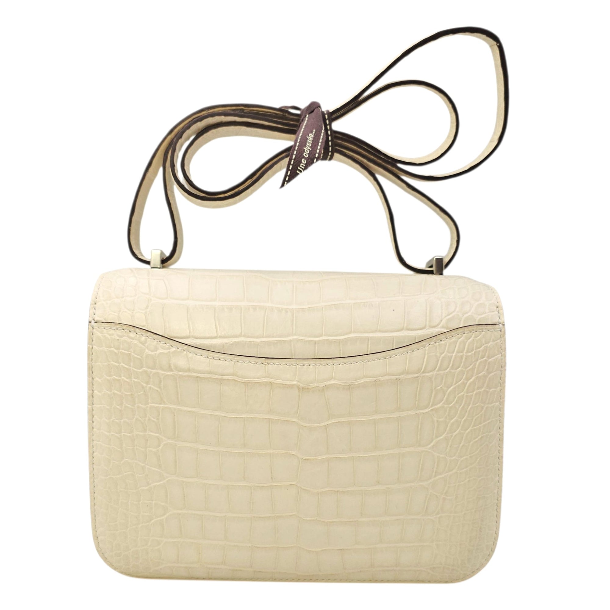 Constance 18 Nata in Matte Alligator Palladium hardware CL2602-19423 2