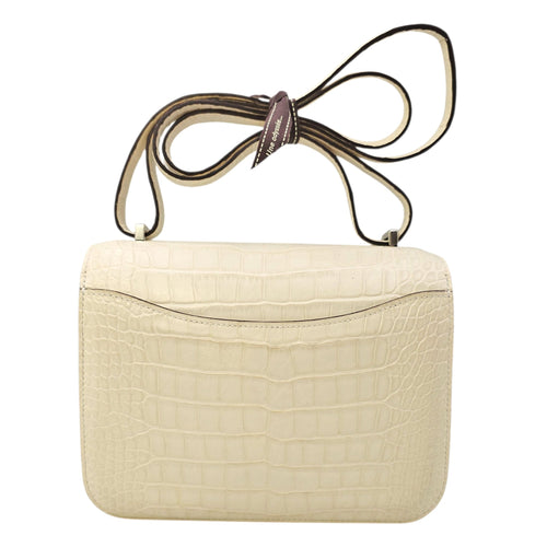 Constance 18 Nata in Matte Alligator Palladium hardware CL2602-19423 2