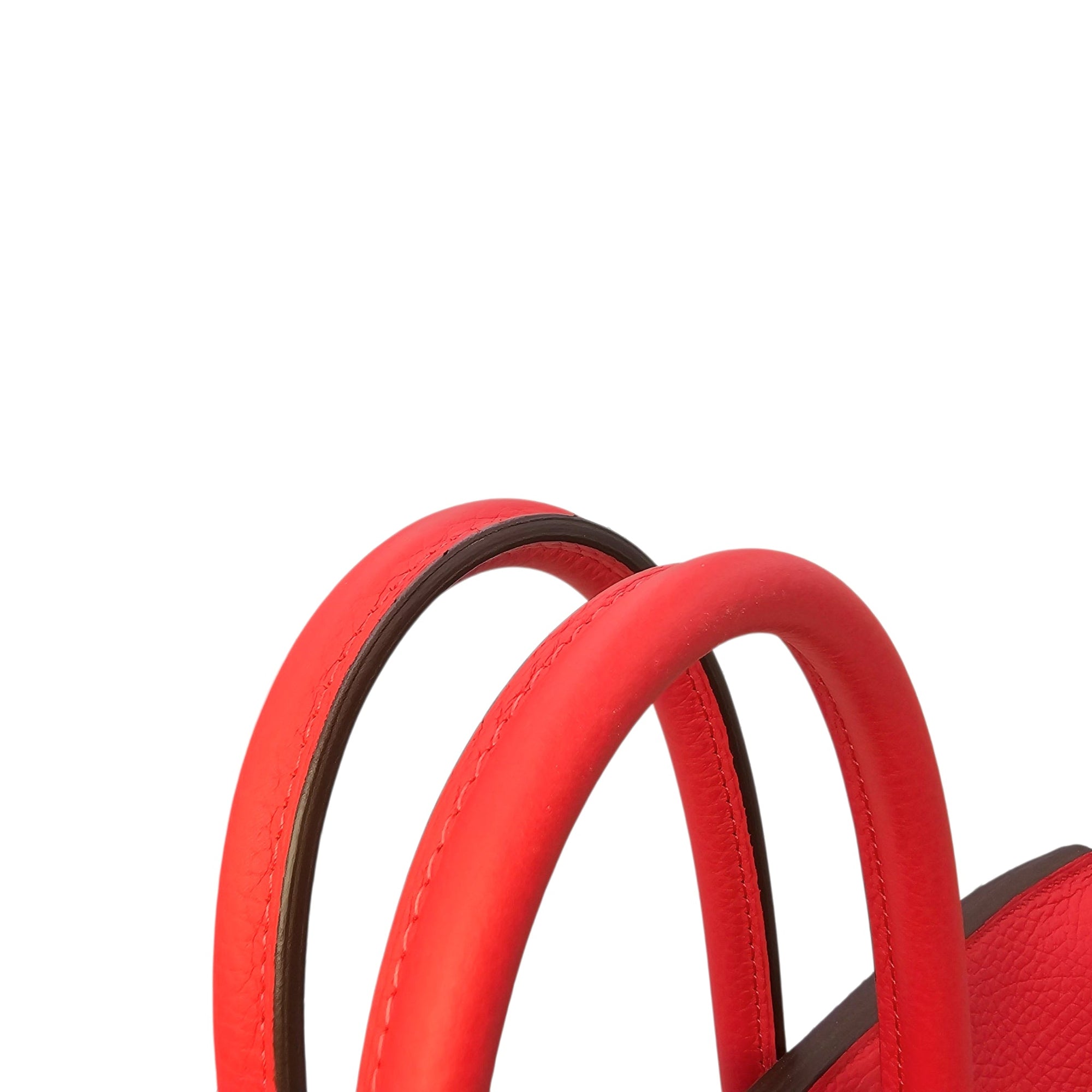 Birkin 35 Rouge Tomate in Clemence Gold hardware
