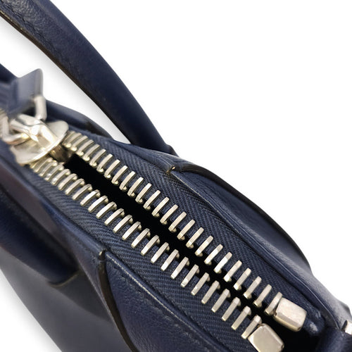 Antigona Small Blue Shoulder Bag in Calfskin Silver hardware CL2602-19438 9