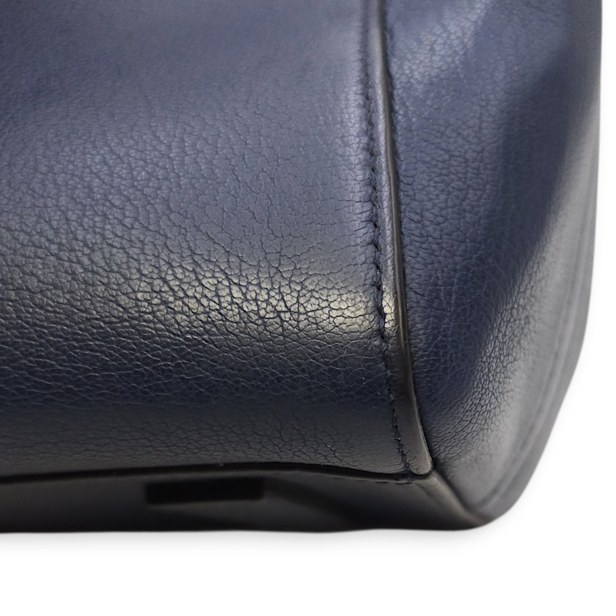 Antigona Small Blue Shoulder Bag in Calfskin Silver hardware CL2602-19438 3