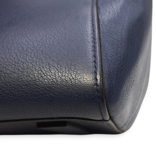 Antigona Small Blue Shoulder Bag in Calfskin Silver hardware CL2602-19438 3