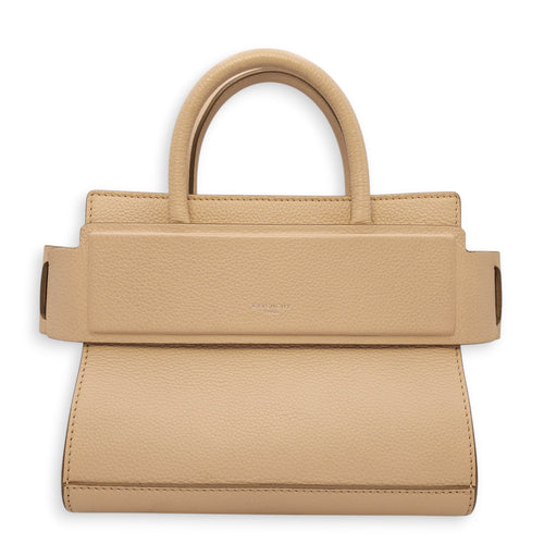 Horizon Tote Mini Beige Crossbody Bag in Calfskin Silver hardware CL2602-19439 1