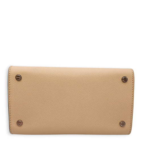 Horizon Tote Mini Beige Crossbody Bag in Calfskin Silver hardware CL2602-19439 5