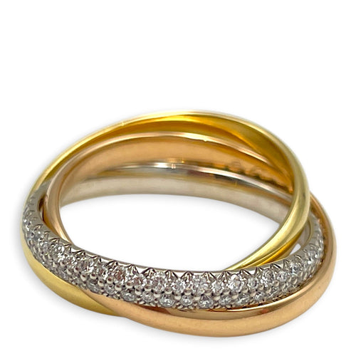 Trinity, Small Model 52 Ring in White Gold, Rose Gold, Yellow Gold Hardware CL2602-19450 1