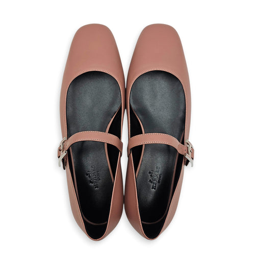 Jane 37 Rose Antique Ballet Flats in Chevre CL2602-19472 1