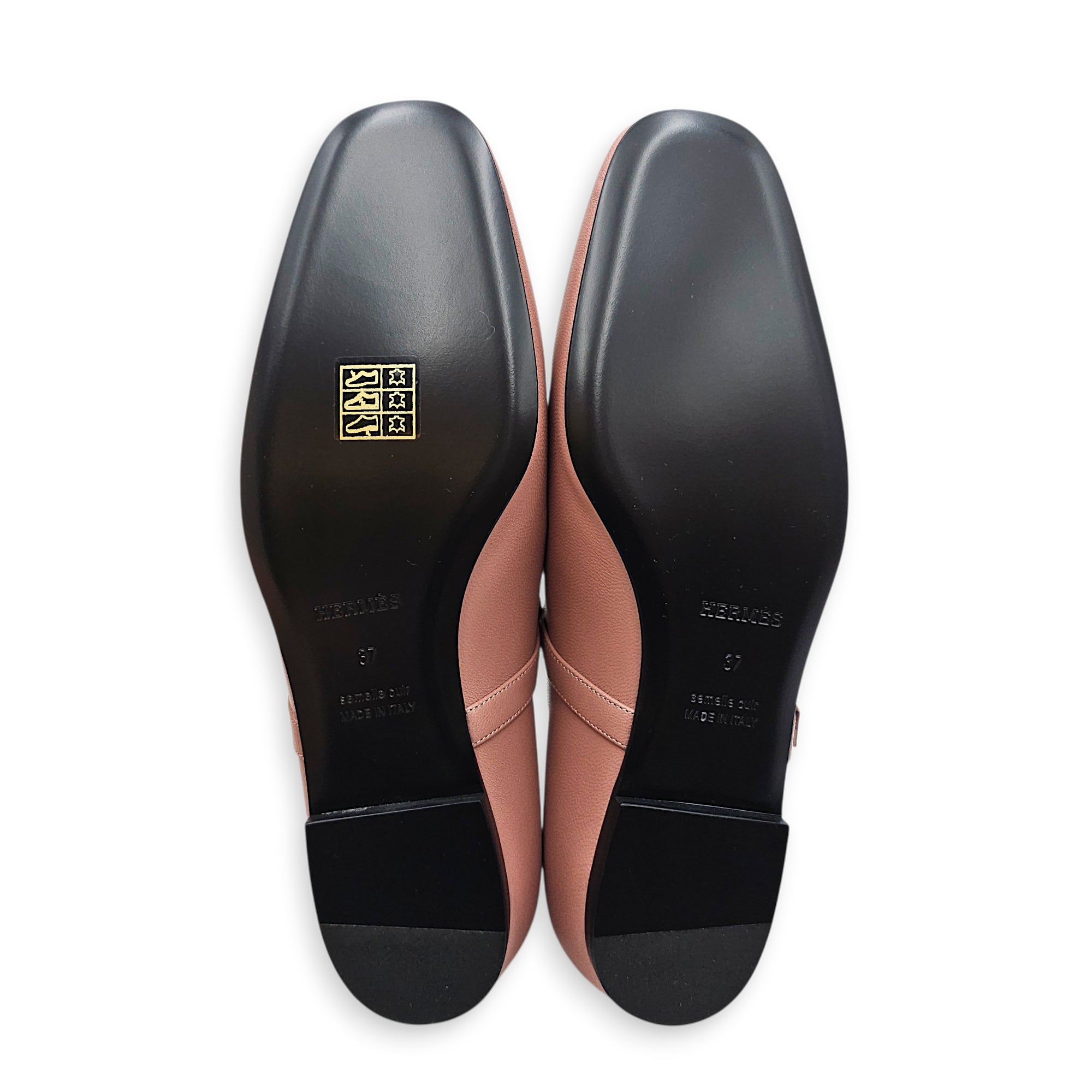 Jane 37 Rose Antique Ballet Flats in Chevre CL2602-19472 2