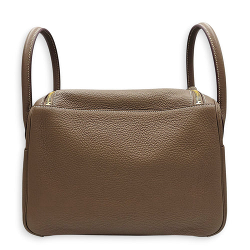 Lindy 30 Etoupe in Clemence Gold hardware CL2602-19477 2