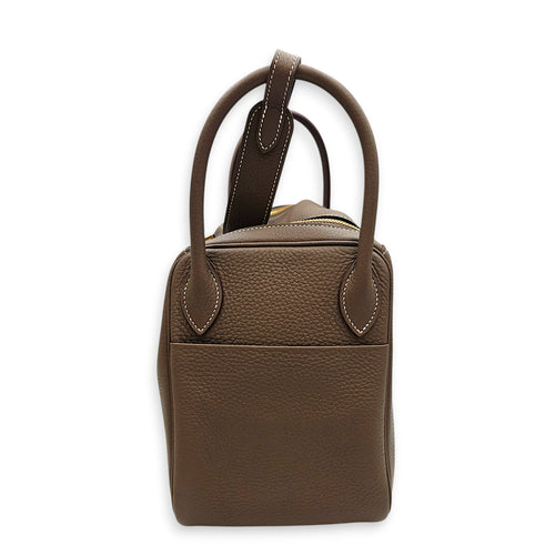 Lindy 30 Etoupe in Clemence Gold hardware CL2602-19477 4