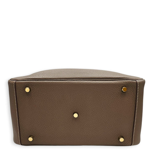 Lindy 30 Etoupe in Clemence Gold hardware CL2602-19477 5