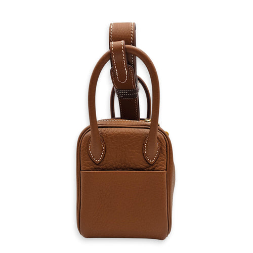 Lindy II Mini Gold in Clemence Gold hardware CL2602-19478 2