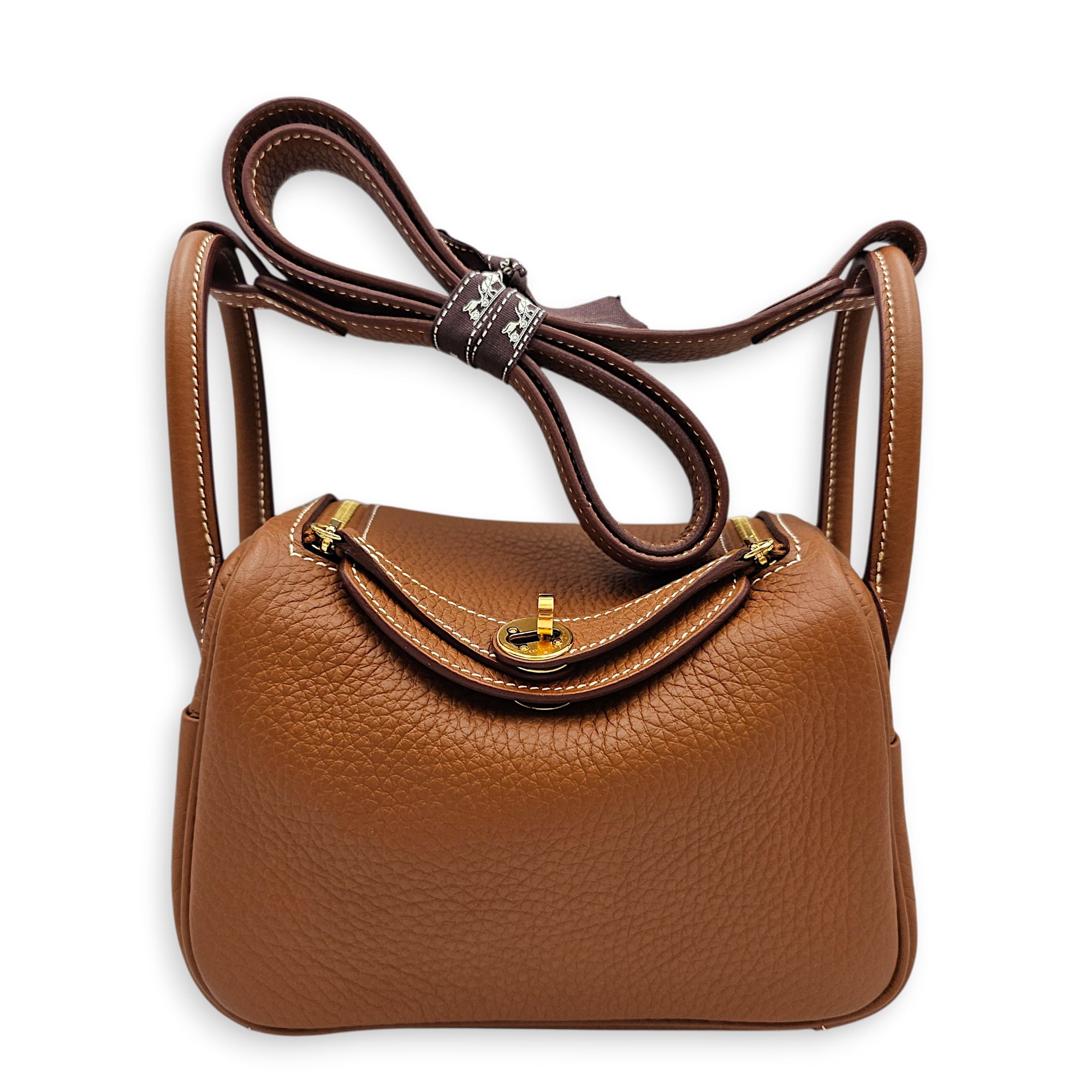 Lindy II Mini Gold in Clemence Gold hardware CL2602-19478 6