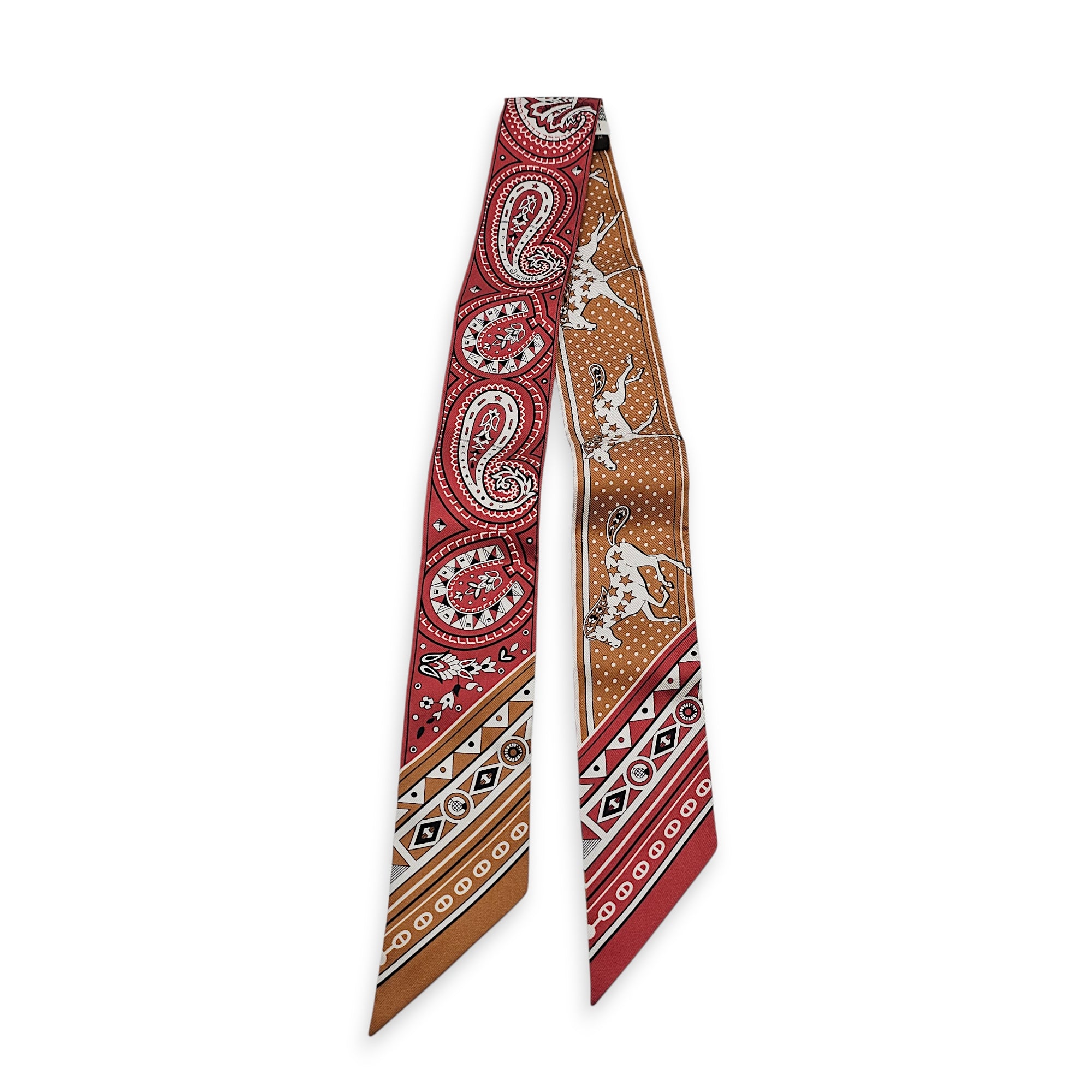 Cheval de Coeur Bandana Twilly Caramel/Terre Twilly
