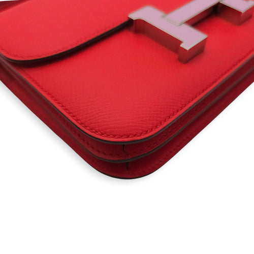 Constance 18 Rouge De Coeur in Epsom Enamel hardware CL2602-19491 7