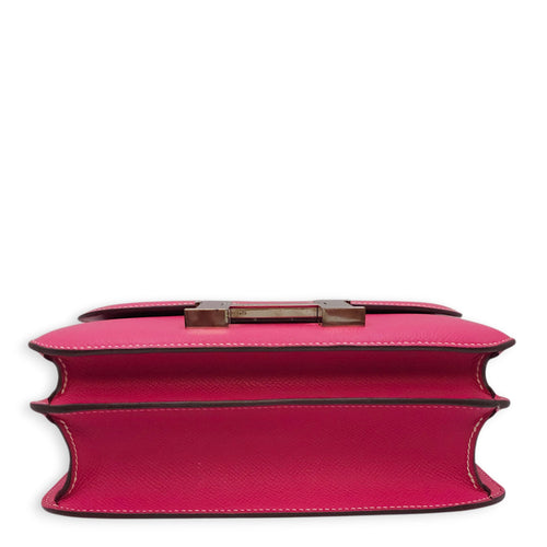 Constance 24 Rose Tyrien in Epsom Palladium hardware CL2602-19495 5