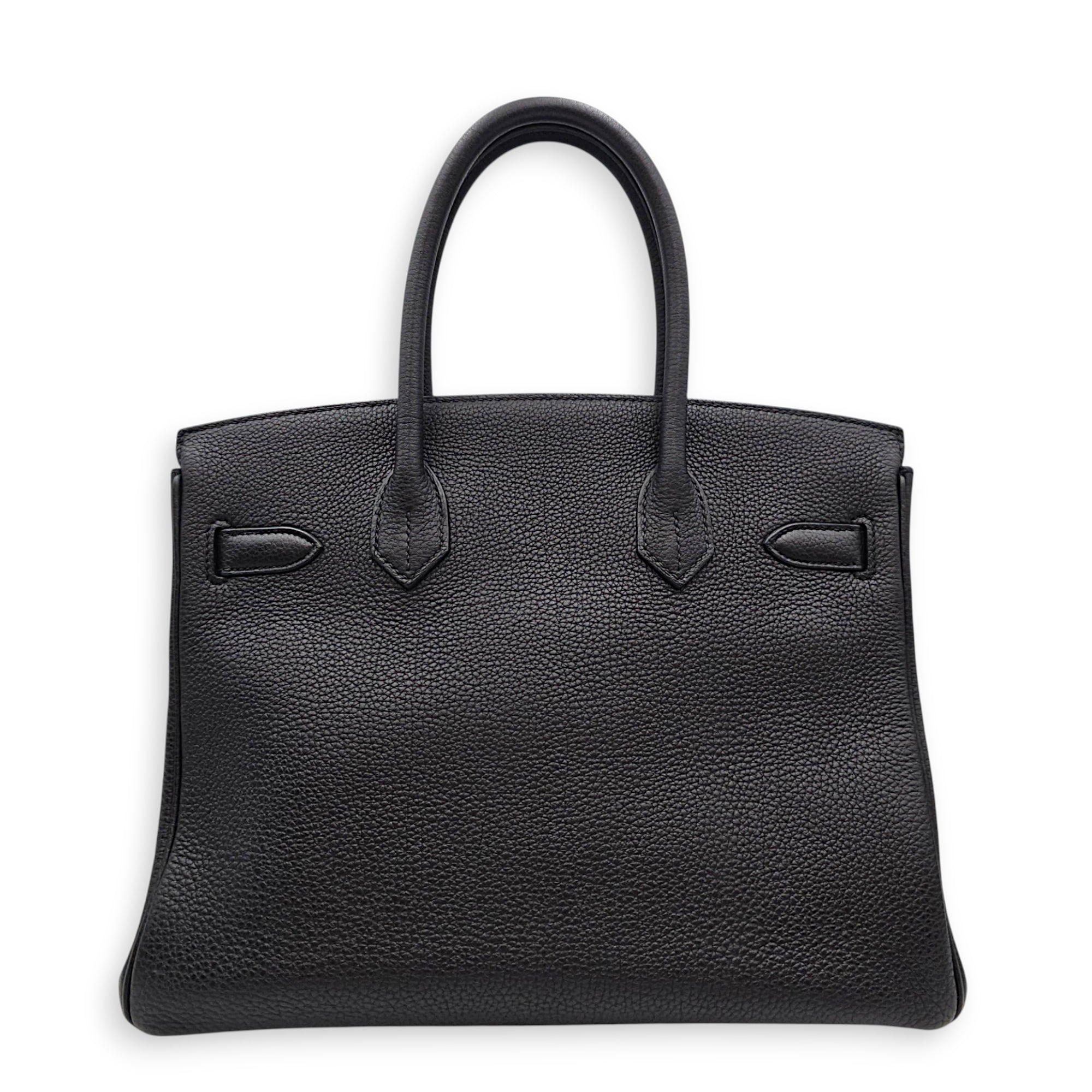Birkin 30 Black in Togo Gold hardware