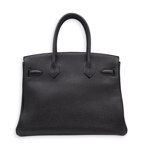 Birkin 30 Black in Togo Gold hardware