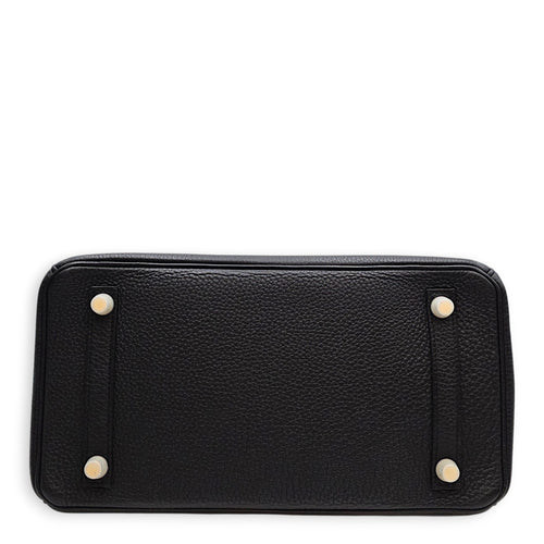 Birkin 30 Black in Togo Gold hardware