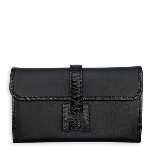 Jige Duo Touch Black Wallet in Swift/Lizard CL2602-19522 1