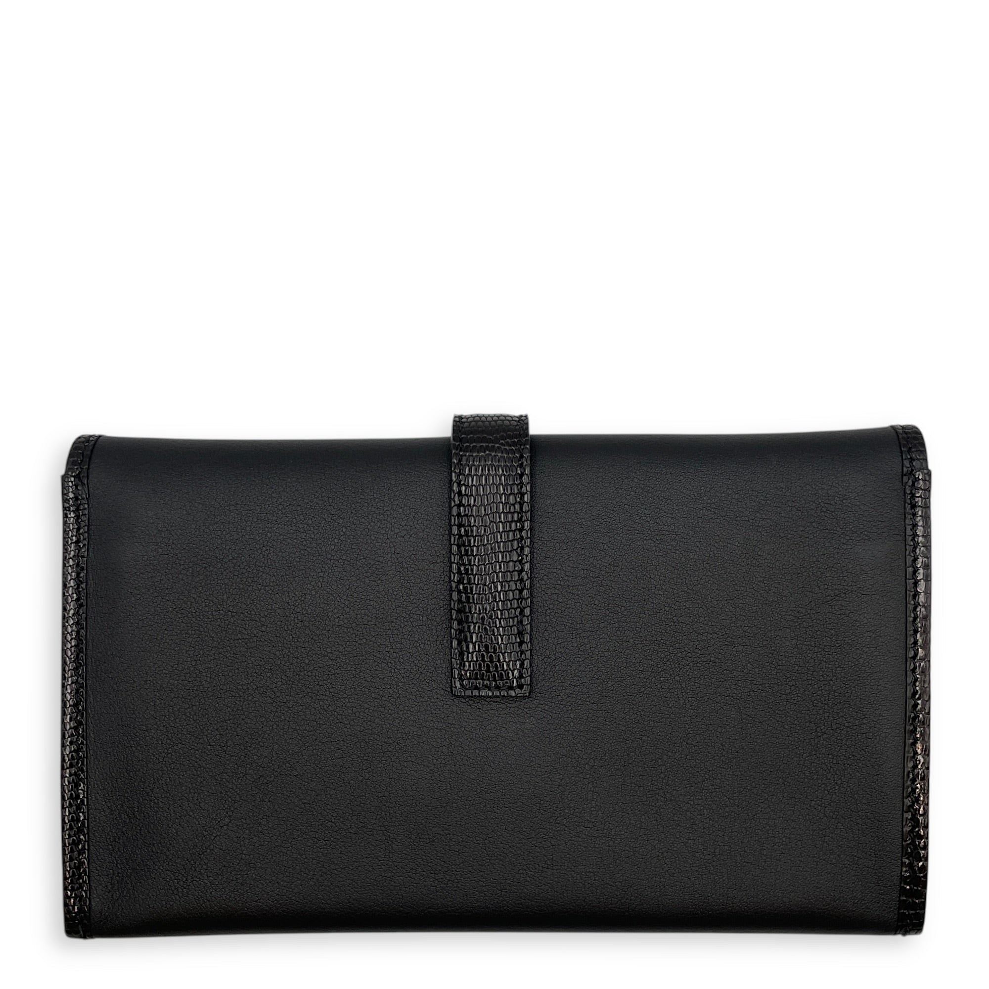 Jige Duo Touch Black Wallet in Swift/Lizard CL2602-19522 2