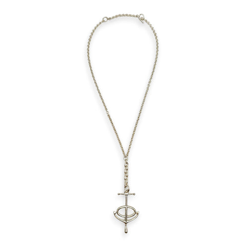 Grand Chaine d'ancre necklace Necklace Silver hardware