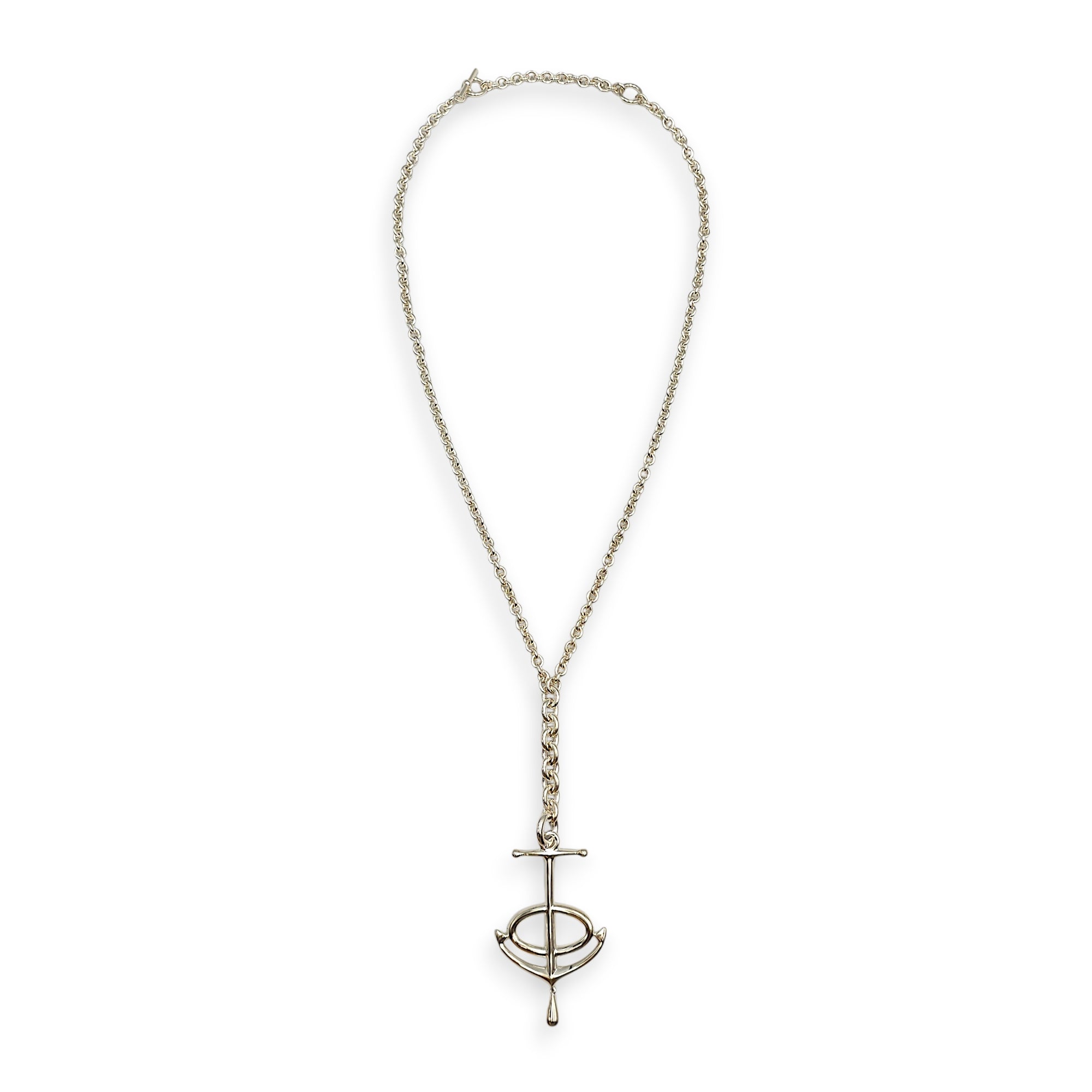 Grand Chaine d'ancre necklace Necklace Silver hardware