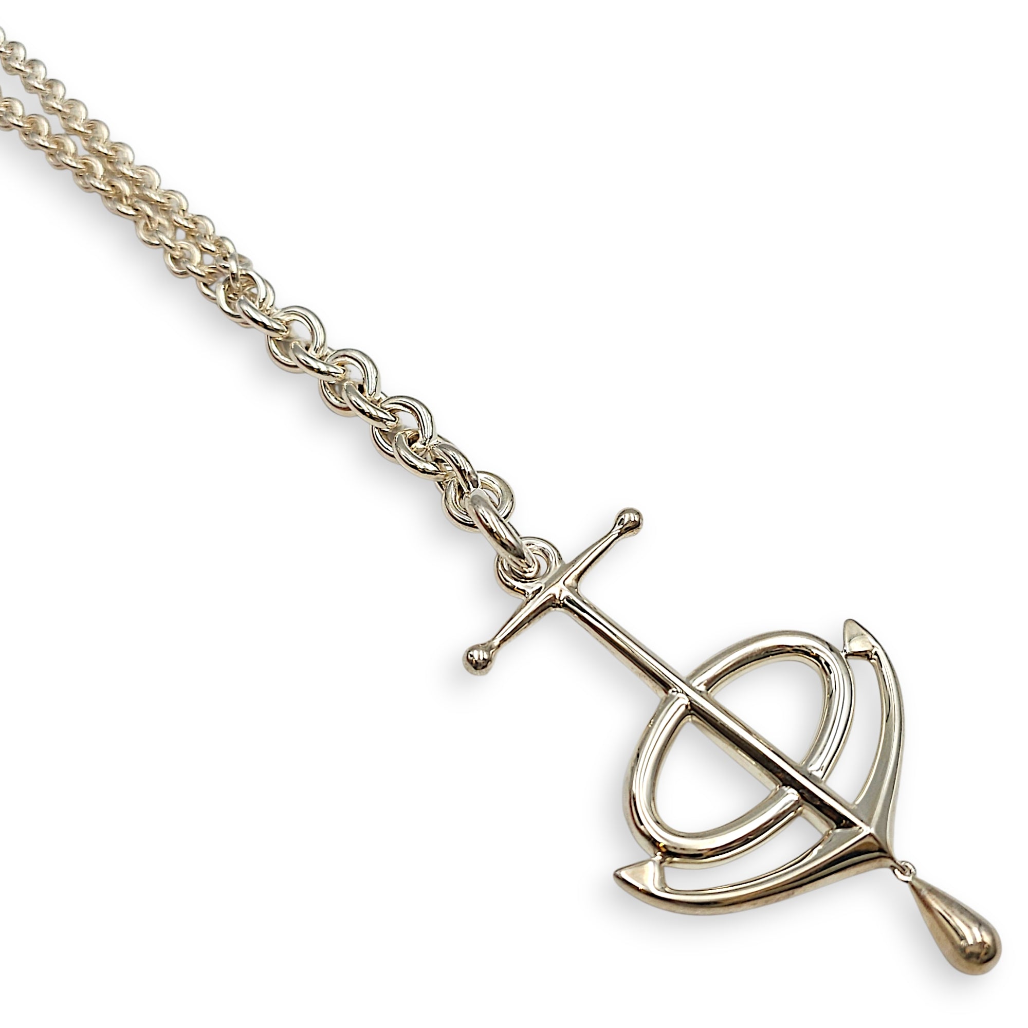 Grand Chaine d'ancre necklace Necklace Silver hardware