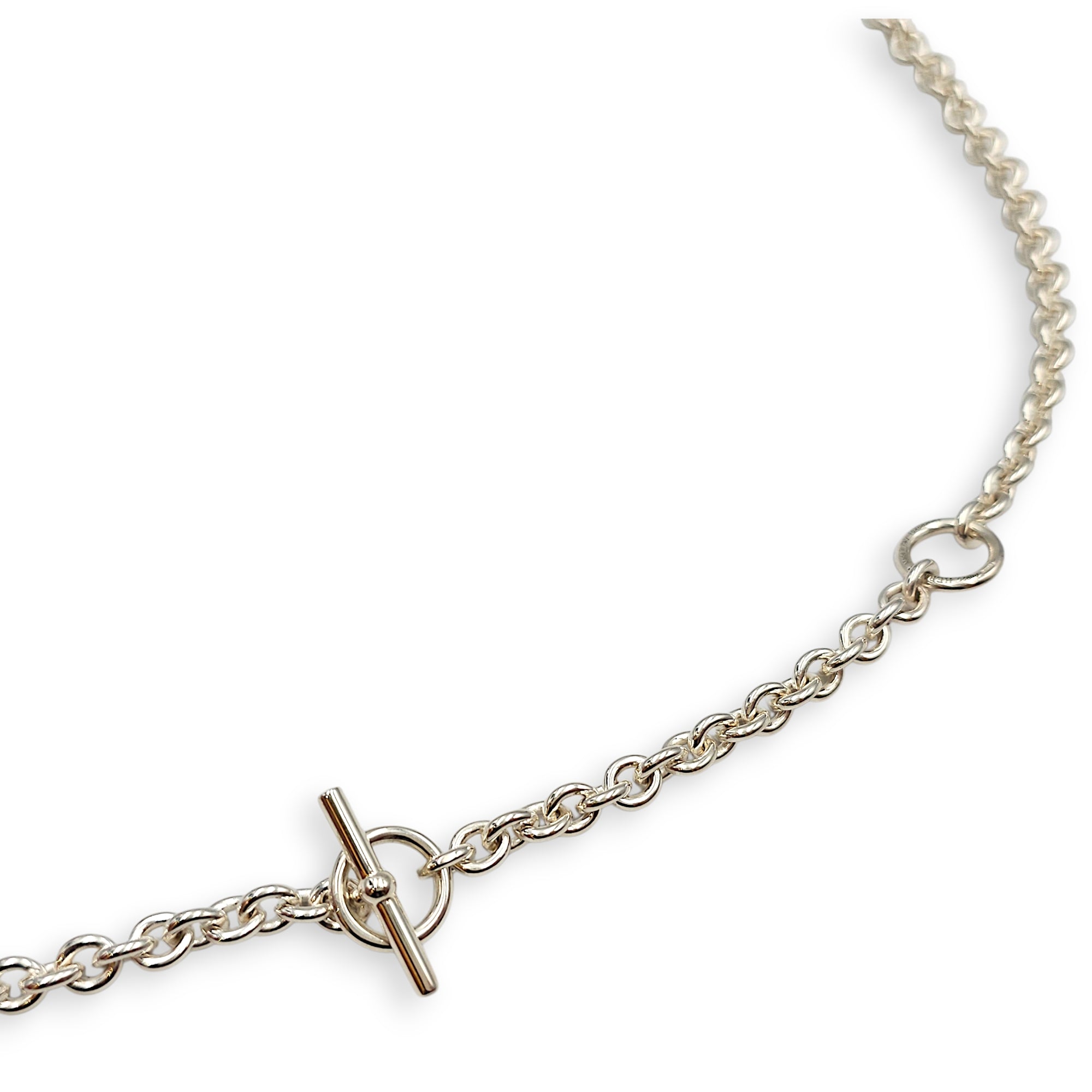 Grand Chaine d'ancre necklace Necklace Silver hardware