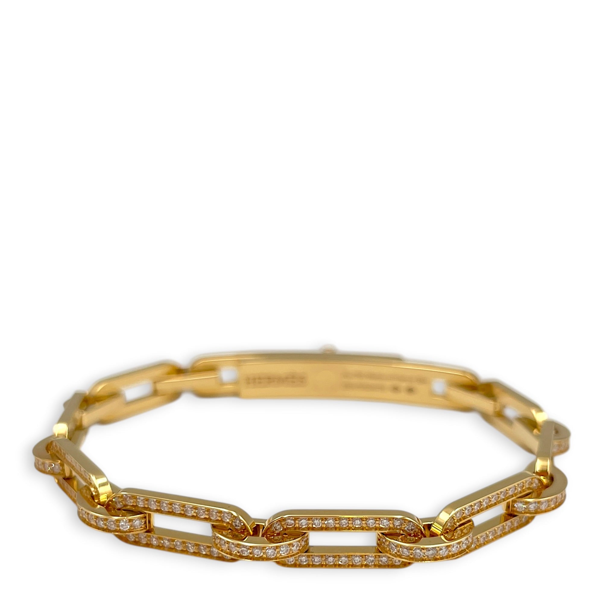 Kelly Chaine, Paved 336 Diamond, 2.24Carat SH Bracelet in Gold Hardware CL2602-19542 2