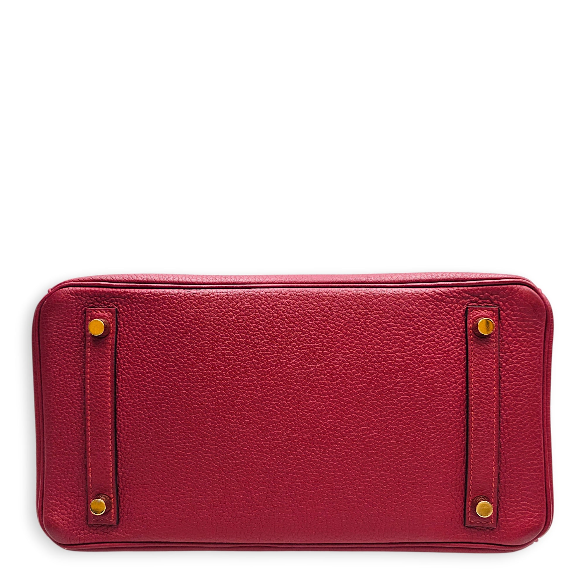 Birkin 30 Rouge Grenat in Togo Gold hardware CL2602-19570 5