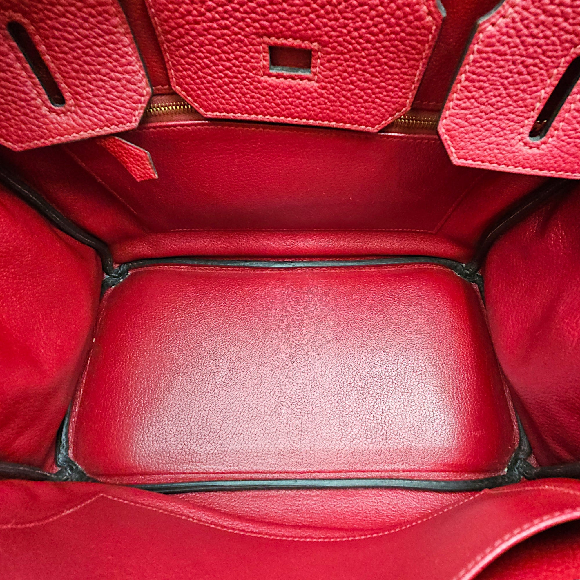 Birkin 30 Rouge Grenat in Togo Gold hardware CL2602-19570 6