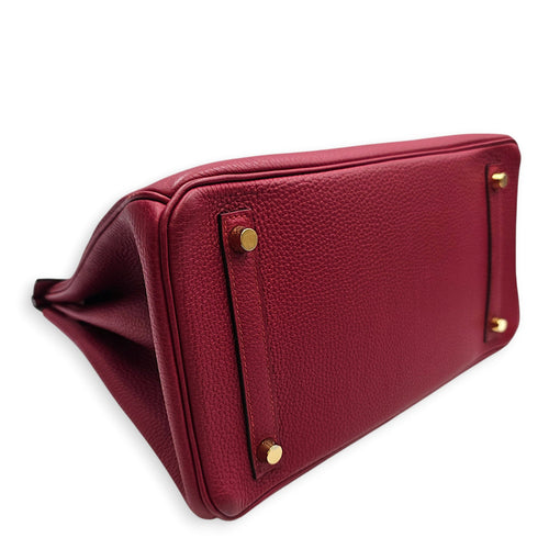 Birkin 30 Rouge Grenat in Togo Gold hardware CL2602-19570 7