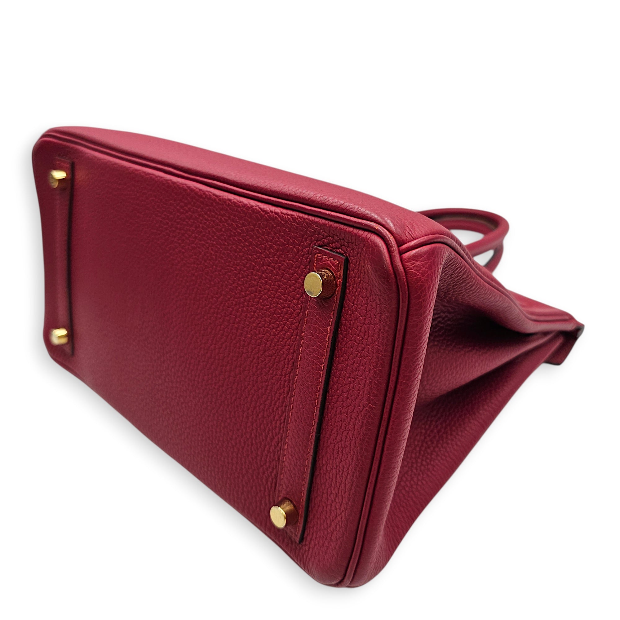 Birkin 30 Rouge Grenat in Togo Gold hardware CL2602-19570 8