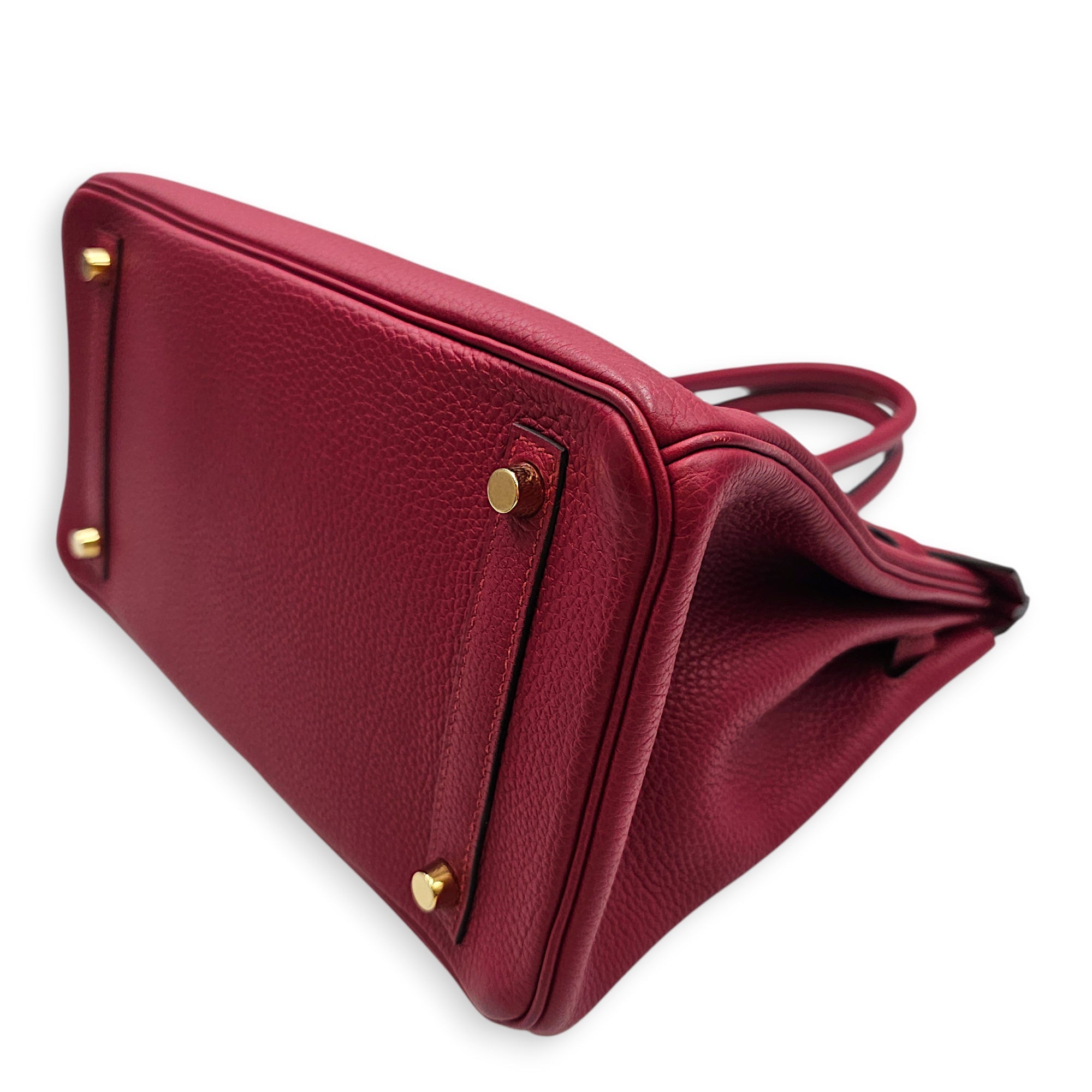 Birkin 30 Rouge Grenat in Togo Gold hardware CL2602-19570 9