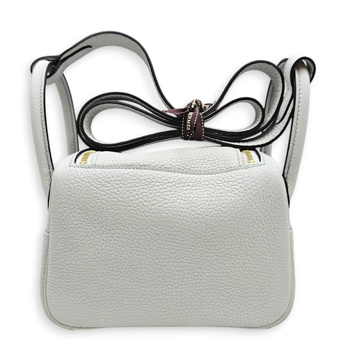 Lindy Mini Blue Pale in Clemence Gold hardware CL2602-19579 2