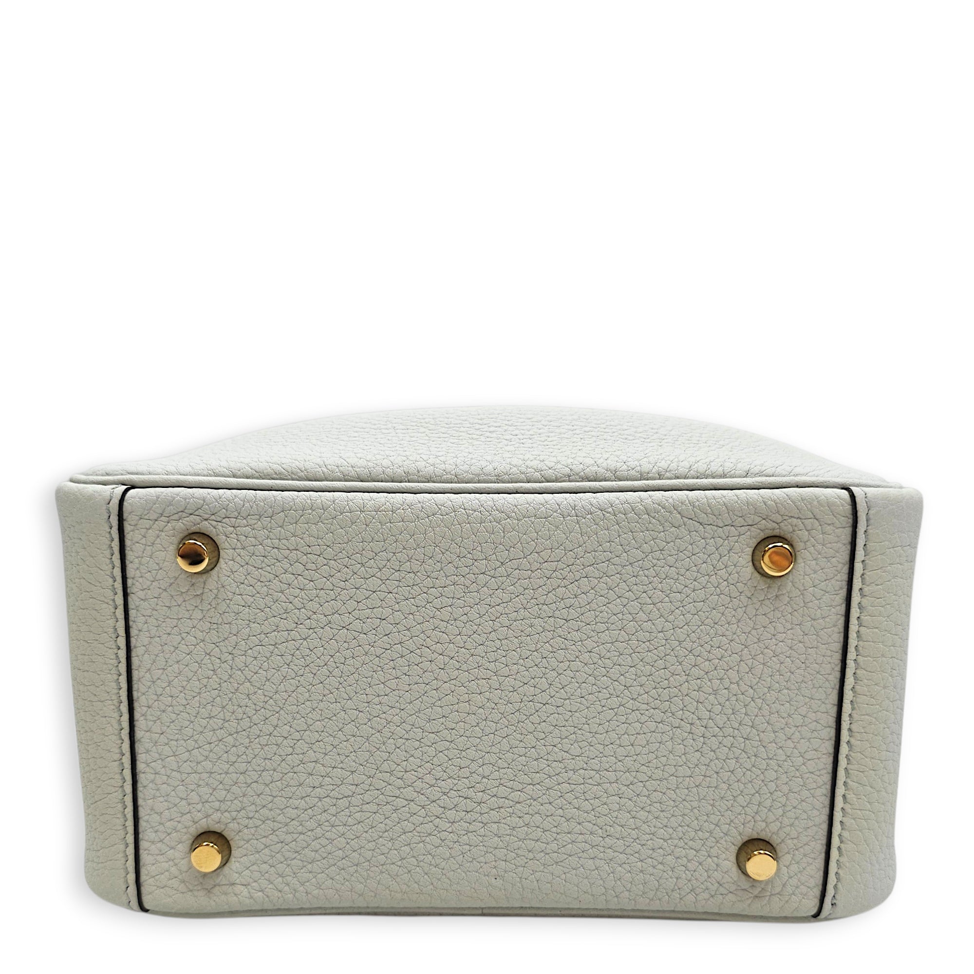 Lindy Mini Blue Pale in Clemence Gold hardware CL2602-19579 5