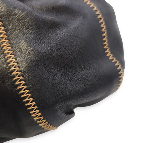 Sac Cordon Mini Black Pouch in Lambskin Palladium hardware CL2602-19581 15