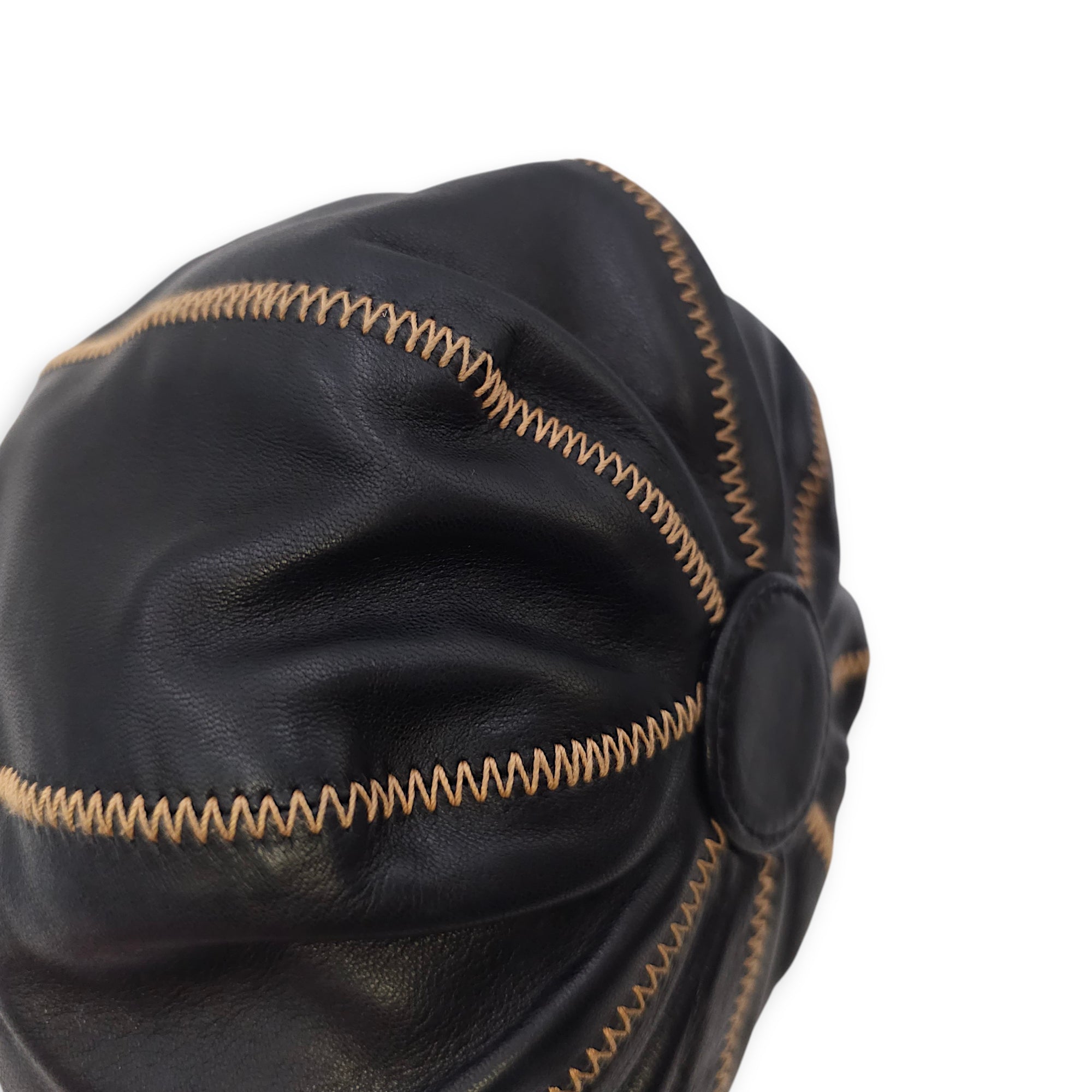 Sac Cordon Mini Black Pouch in Lambskin Palladium hardware CL2602-19581 6