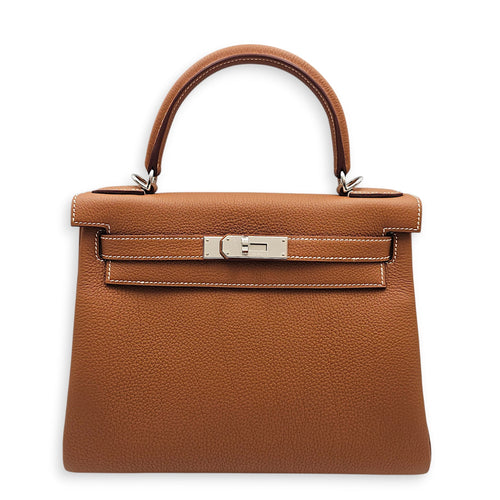 Kelly 28 Gold in Togo Palladium hardware CL2602-19586 1