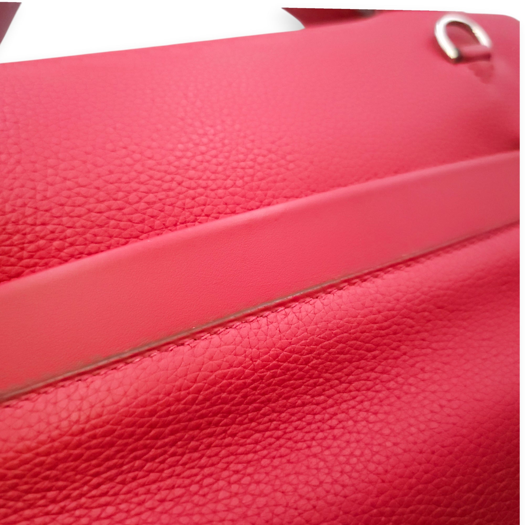 24/24 29 Rouge Piment/Rouge de coeur in Togo/Swift Palladium hardware CL2602-19595 10