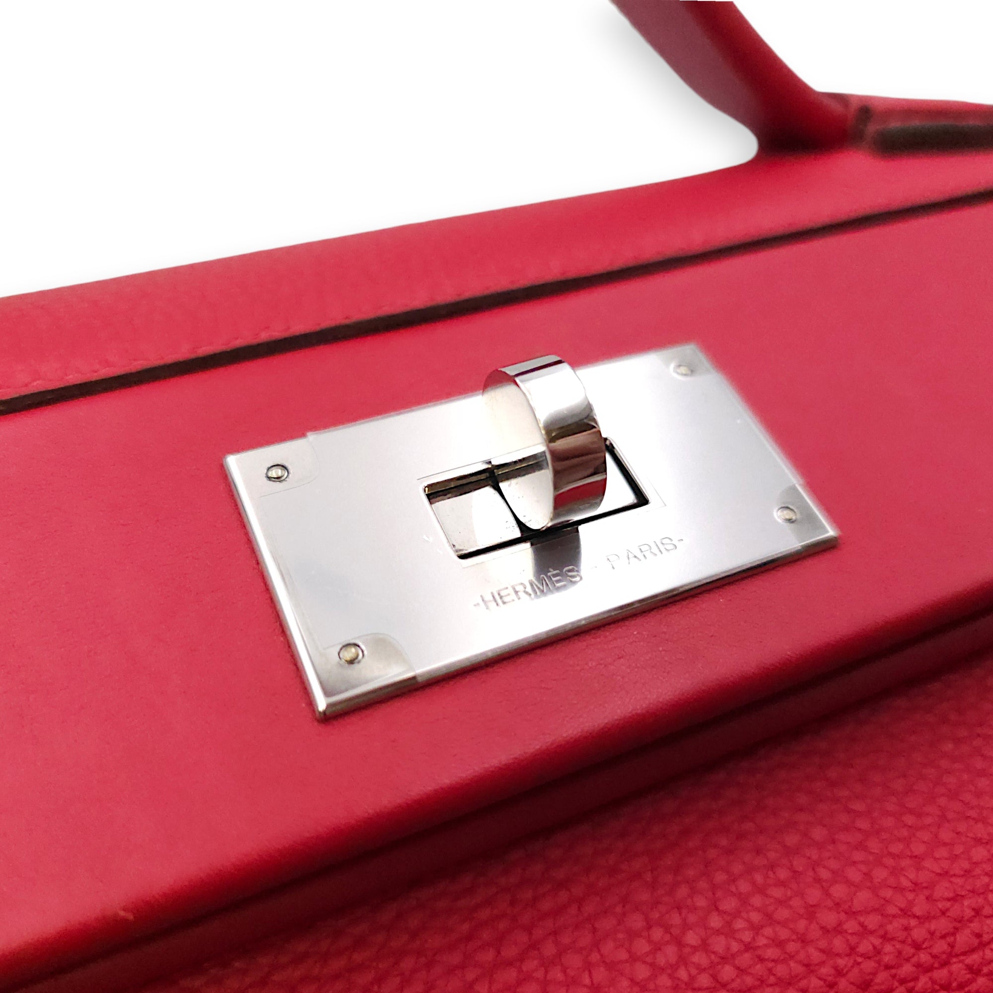 24/24 29 Rouge Piment/Rouge de coeur in Togo/Swift Palladium hardware CL2602-19595 12