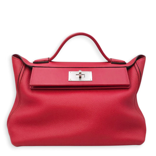 24/24 29 Rouge Piment/Rouge de coeur in Togo/Swift Palladium hardware CL2602-19595 1