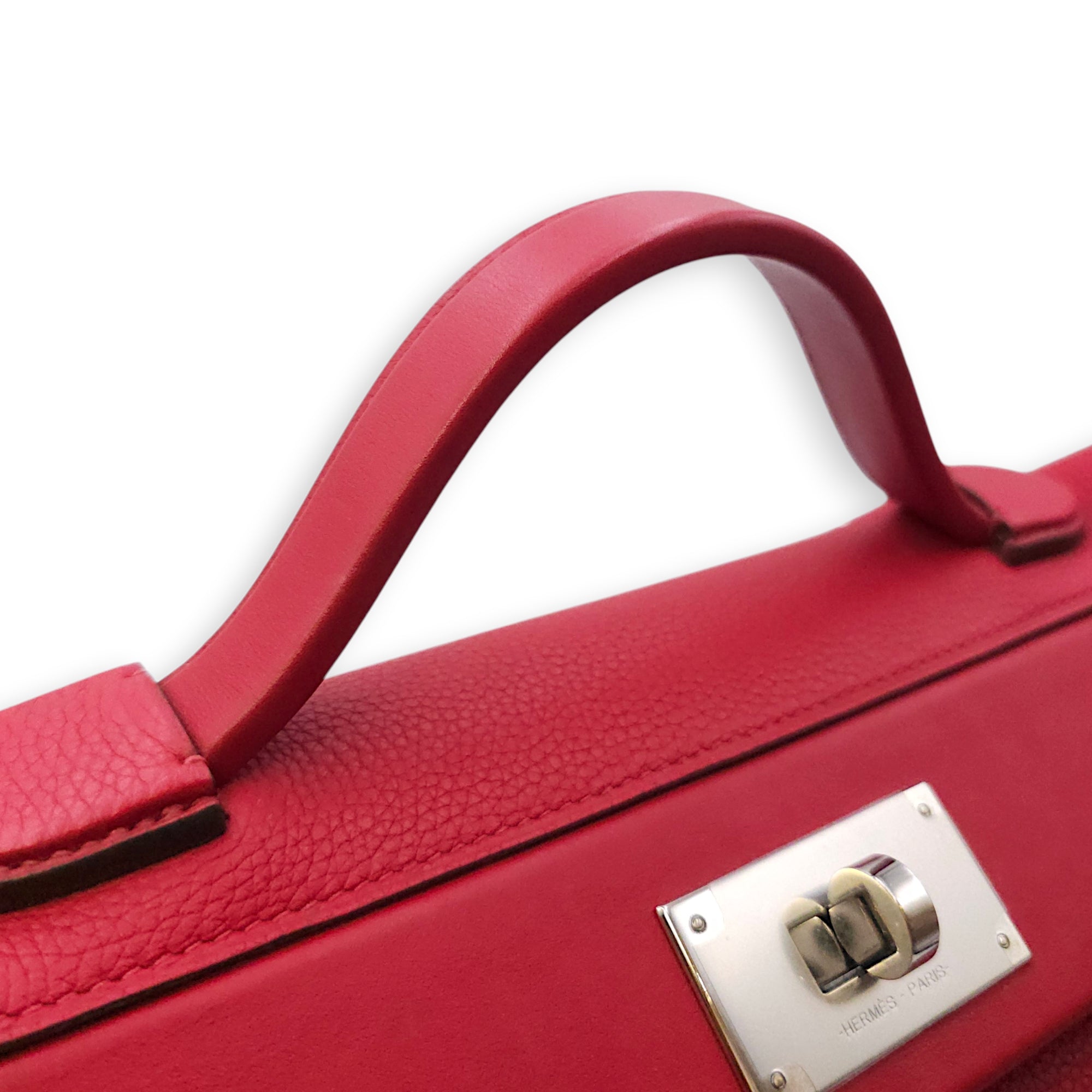 24/24 29 Rouge Piment/Rouge de coeur in Togo/Swift Palladium hardware CL2602-19595 7