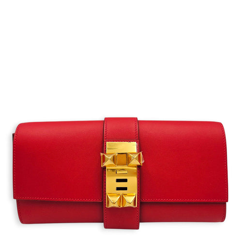 Medor Rouge Casaque in Swift Gold hardware CL2602-19597 1