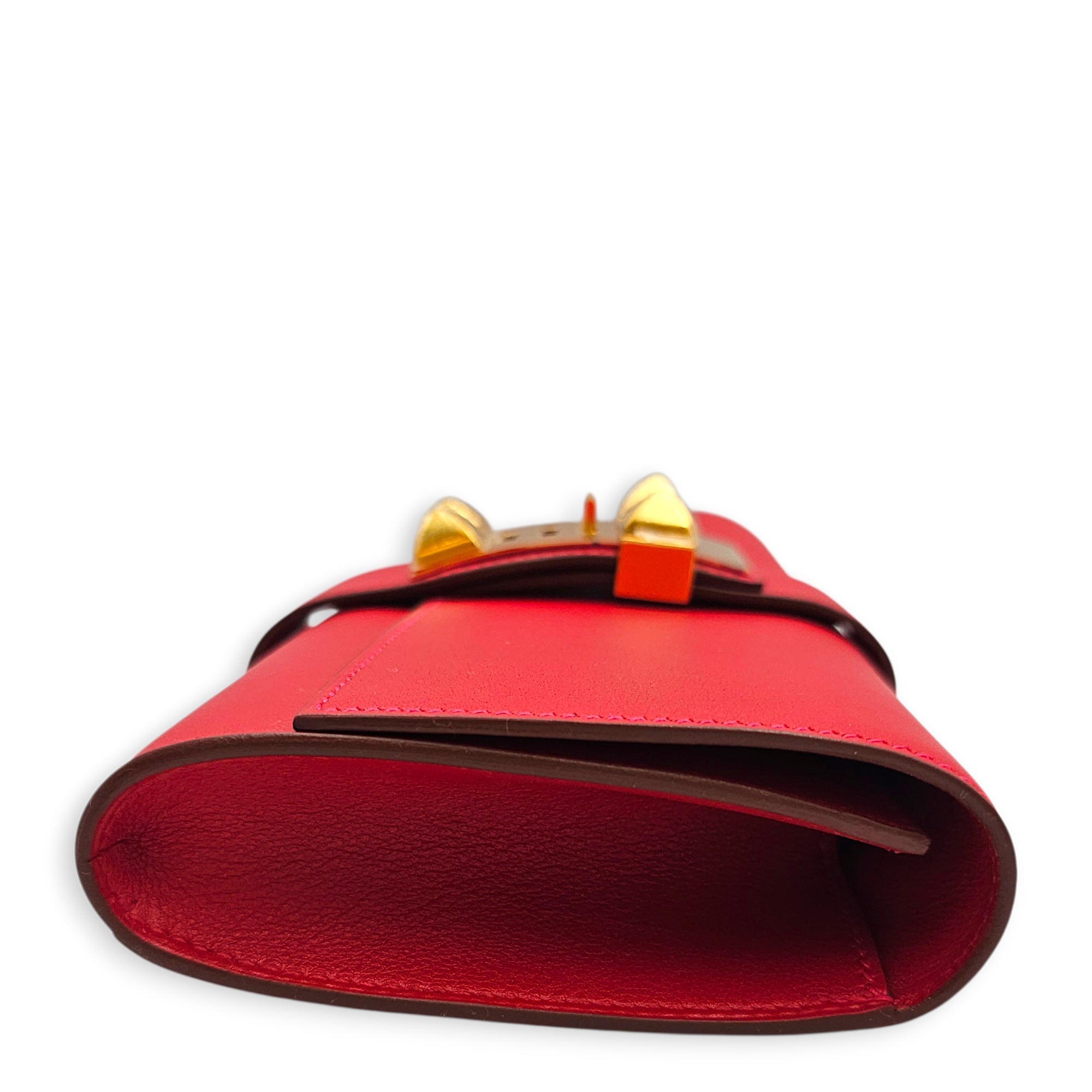 Medor Rouge Casaque in Swift Gold hardware CL2602-19597 4
