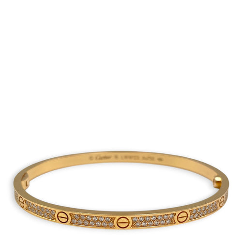 LOVE, Small Model, Paved 16 Bracelet in Rose Gold Hardware CL2602-19642 1