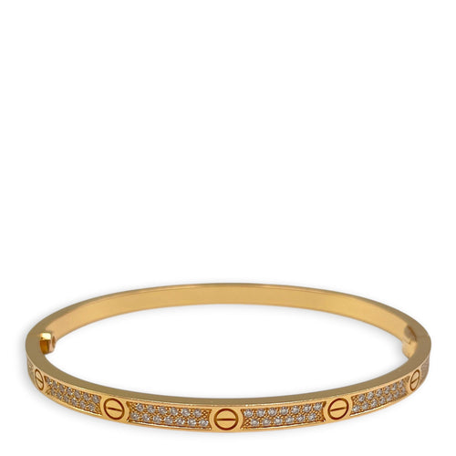 LOVE, Small Model, Paved 16 Bracelet in Rose Gold Hardware CL2602-19642 2